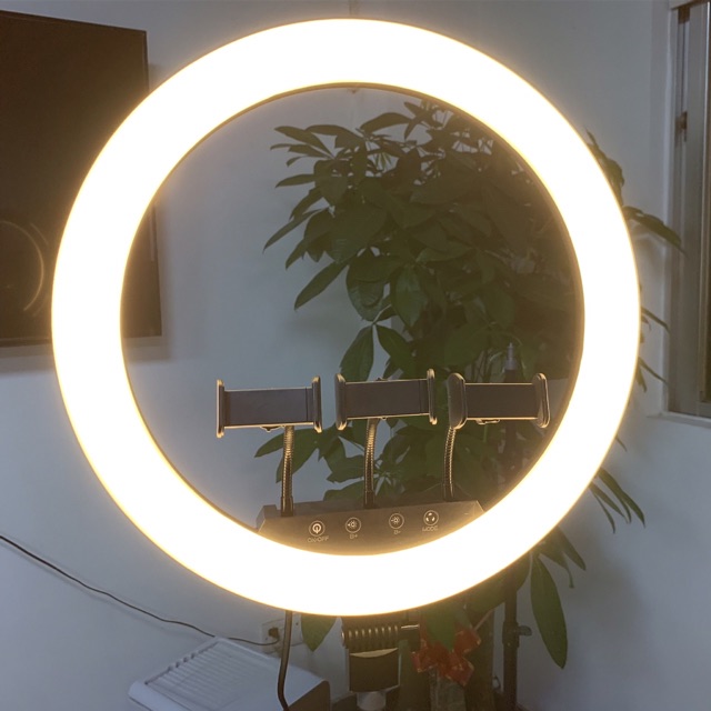 ĐÈN LED Ring 45CM LIVESTREAM MAKEUP STUDIO SPA PHUN XĂM...MẪU 3 KẸP ĐIỆN THOẠI MỚI NHẤT