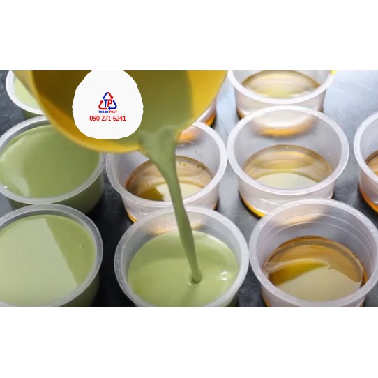 100 Hộp bánh Flan 90ml - Hộp đựng bánh flan - panna cotta - nước chấm