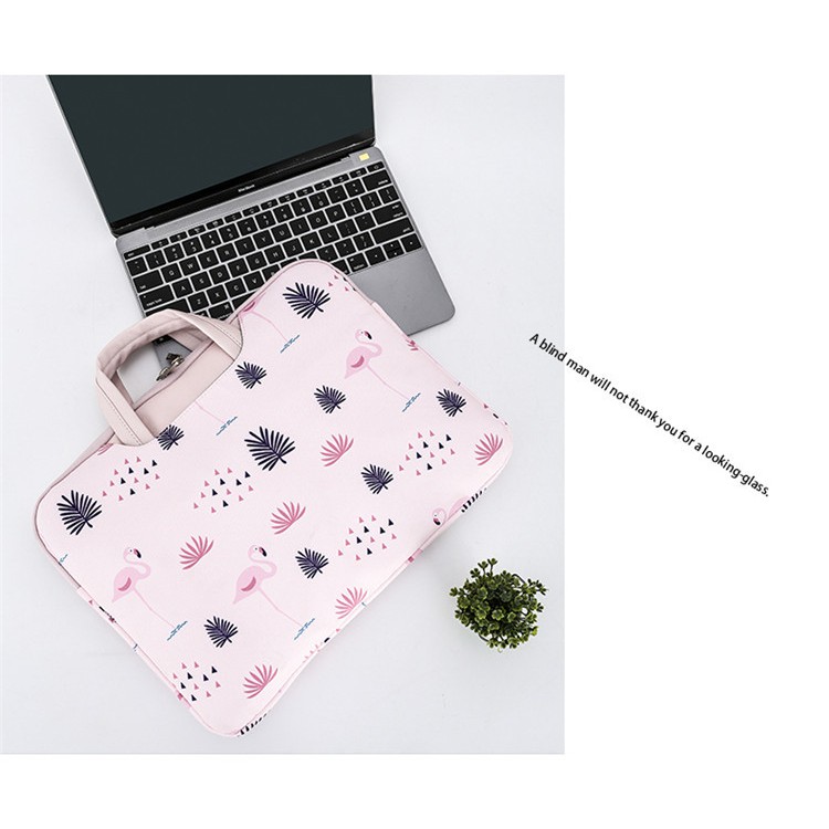 Cặp đựng laptop macbook chống sốc tốt hoạ tiết đẹp kèm túi ví | BigBuy360 - bigbuy360.vn