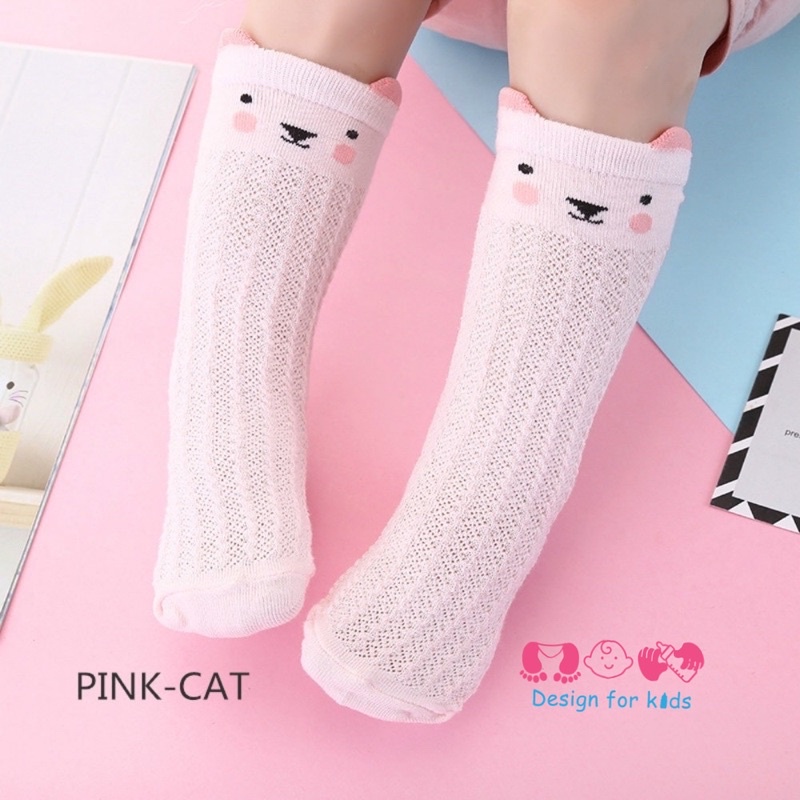 Tất lưới cao cổ chống muỗi, tất kết hợp cùng bộ body chip cho bé yêu