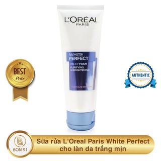 Sữa rửa mặt Loreal Paris White Perfect