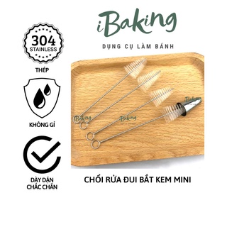 Chổi cước rửa đui bắt kem dùng vệ sinh đuôi bắt hoa sau khi trang trí bánh kem
