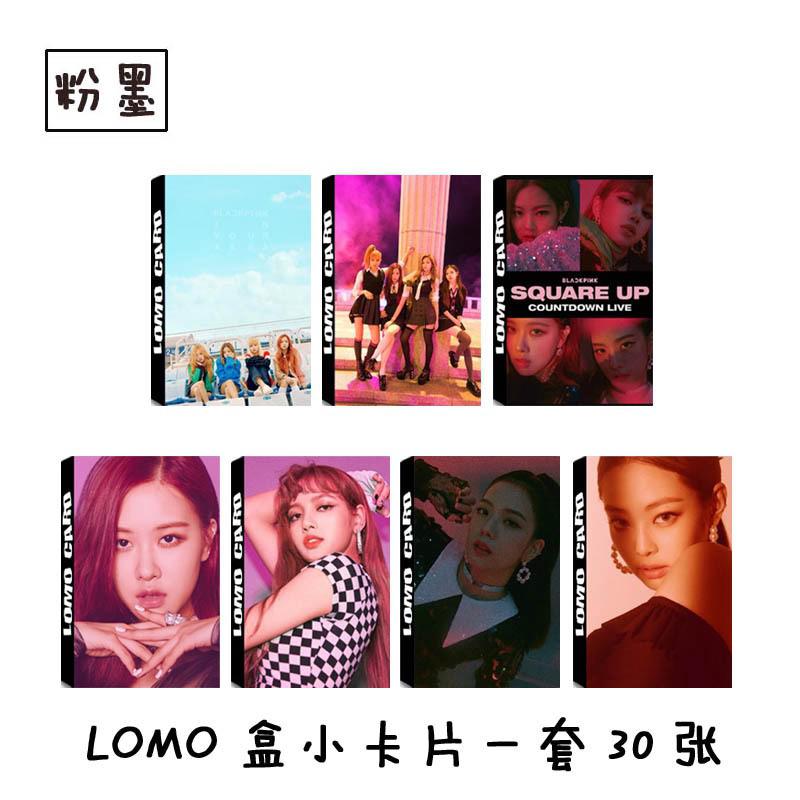 30 hình thẻ lomo KPOP BLACKPINK thời trang Hàn Quốc