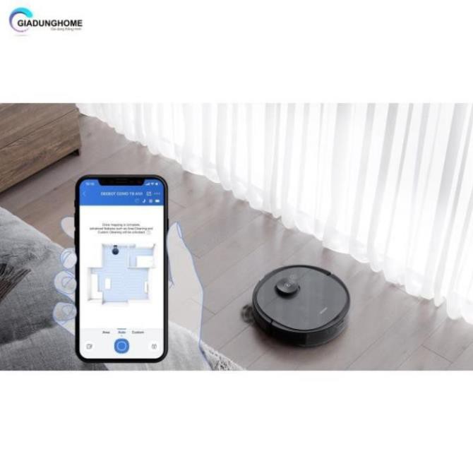 Robot lau nhà thông minh Ecovacs Deebot T8 Aivi - Nói Tiếng Việt-Hàng Nguyên Seal, Mới 100% .