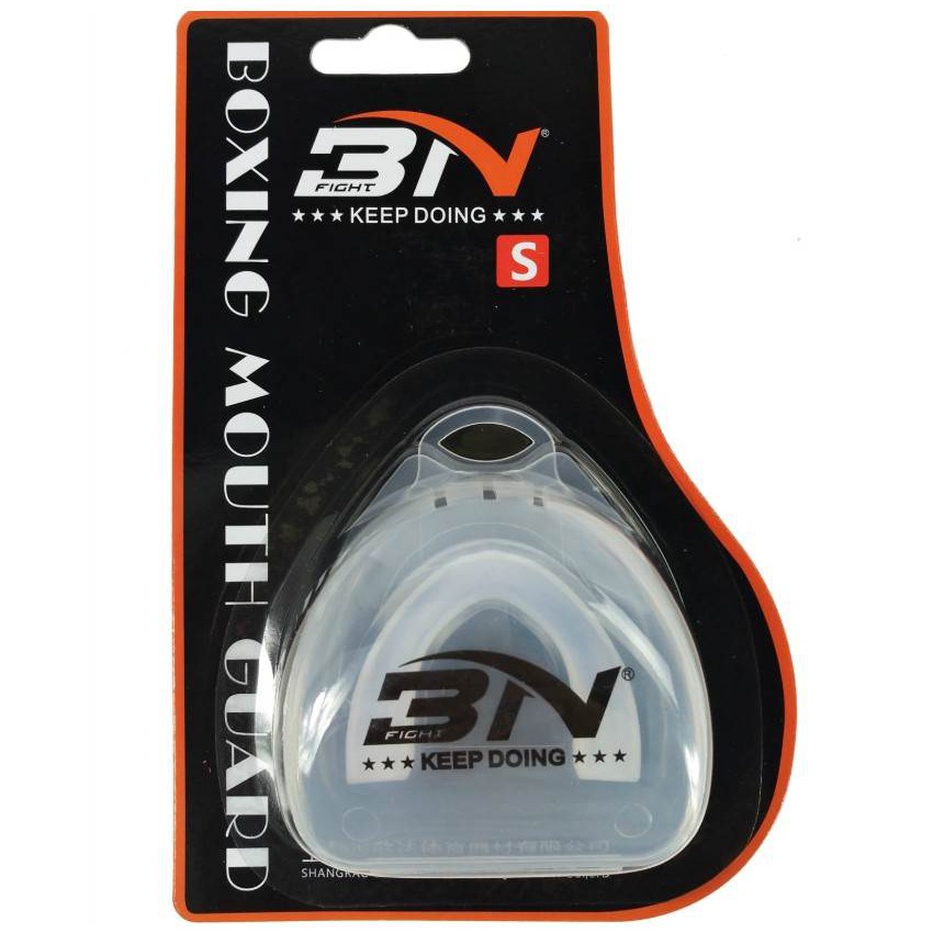 Bảo hộ răng thi đấu Boxing BN – Màu trắng – Mouthguard