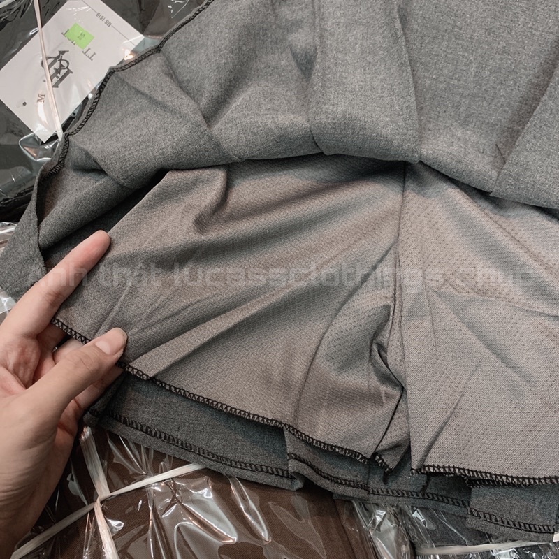 Chân Váy Xếp Ly Bản To Lưng Cao Phong Cách Hàn Quốc, Chân Váy Chữ A | BigBuy360 - bigbuy360.vn