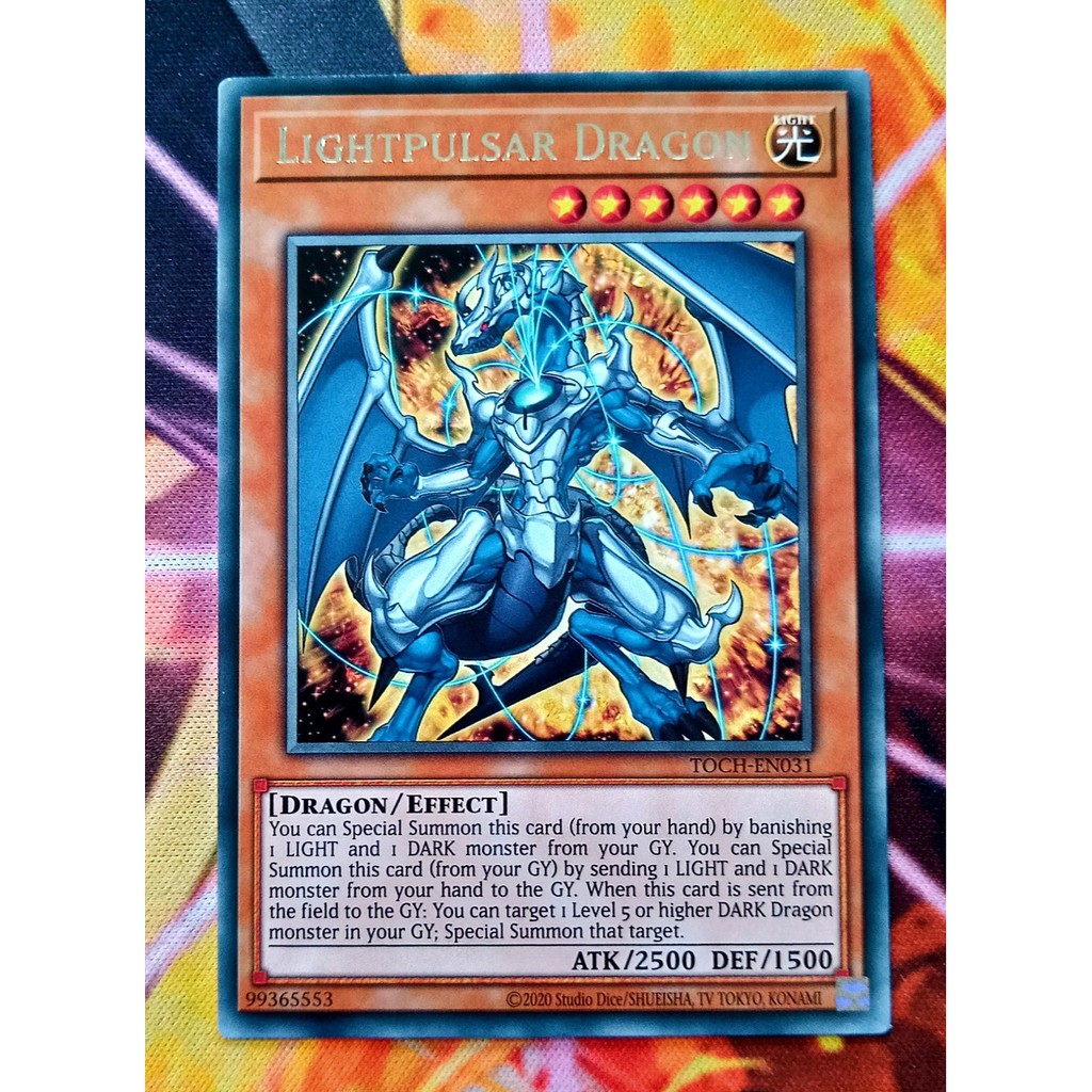 THẺ BÀI YUGIOH TOCH - Lightpulsar Dragon