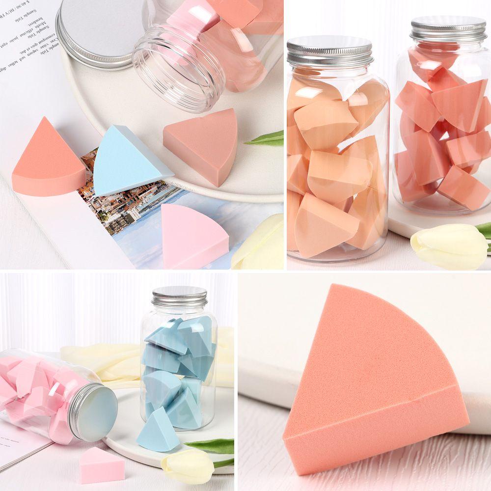 XIANTIN Set 12 Mút Trang Điểm Hình Tam Giác Có Thể Sử Dụng Dạng Khô Và Ướt