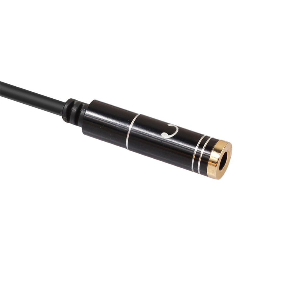 Dây cáp chia tai nghe và mic chữ Y jack 3.5mm