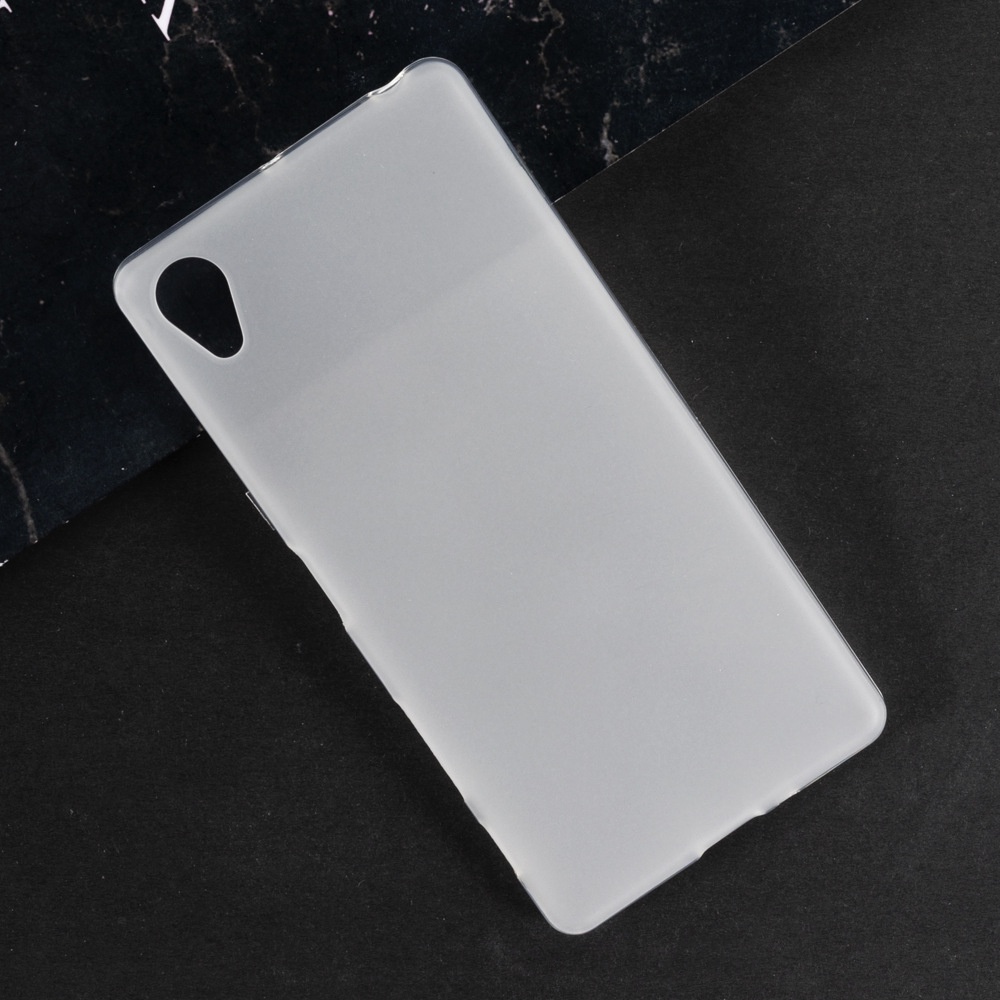 Ốp Điện Thoại TPU Dẻo Màu Trắng / Đen Thời Trang Cho Sony Xperia X F5121 X Dual F5122 Sony Xperia X Dual F5122