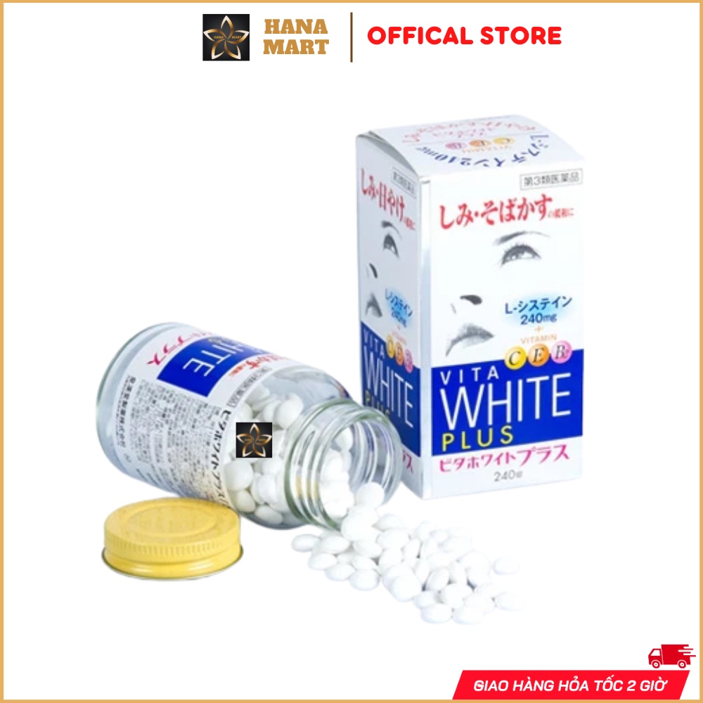 Viên uống trắng da giảm nám Neovita White C Plus 240 viên