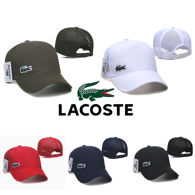 Mũ Lưỡi Trai Lacoste Thiết Kế Giản Dị Dành Cho Nữ Và Nam
