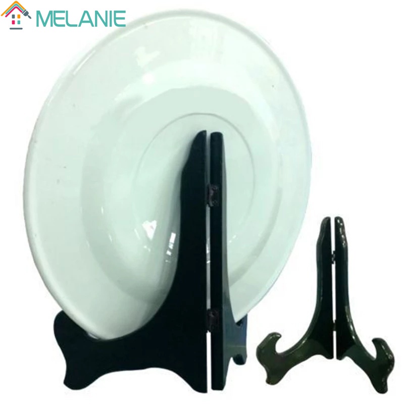 1 Giá Đỡ Trưng Bày Đĩa / Bát Ăn Bằng Nhựa Tiện Dụng