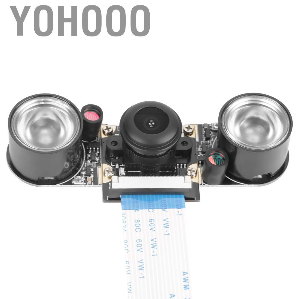 Yohooo 5 Million Pixels Night Vision 130° Viewing Angle Camera Module Board For Raspberry Pi B 3/2