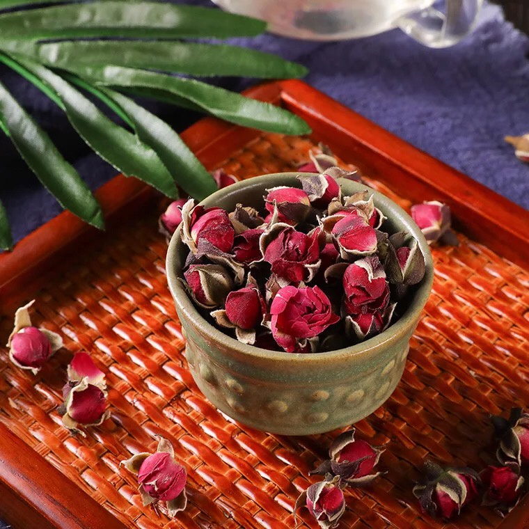 ✅ Trà Hoa Hồng Tây Tạng Sấy Khô Nguyên Nụ Thơm Đẹp Đẹp Da, Giảm Stress, Thải Độc, Chống lão hóa