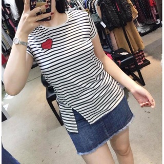 Áo phông kẻ zara kid