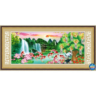 Tranh Đính Đá Phong Cảnh DF219