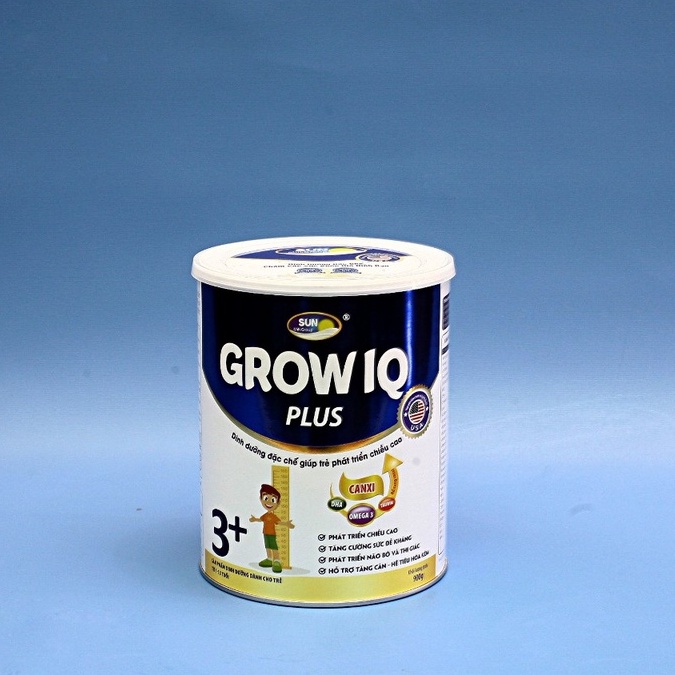Sữa Bột SUN MILK GROW IQ PLUS - Giúp Bé Phát Triển Chiều Cao, Tăng Sức Đề Kháng, Thông Minh hơn,Khoẻ Mạnh hơn.