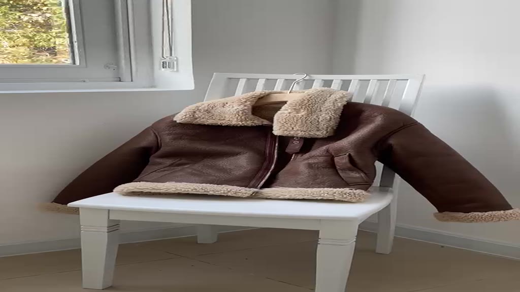 Áo khoác mustang da lộn lót lông (Ảnh thật shop tự chụp, có clip) | BigBuy360 - bigbuy360.vn