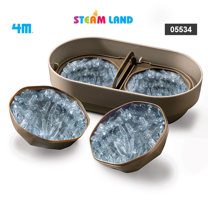 Bộ Đồ Chơi Khoa Học Tinh Thể - 4M 05534 Steamtoys