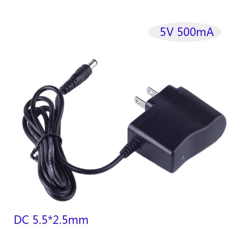 Adapter nguồn nhựa DC 5V 500mA