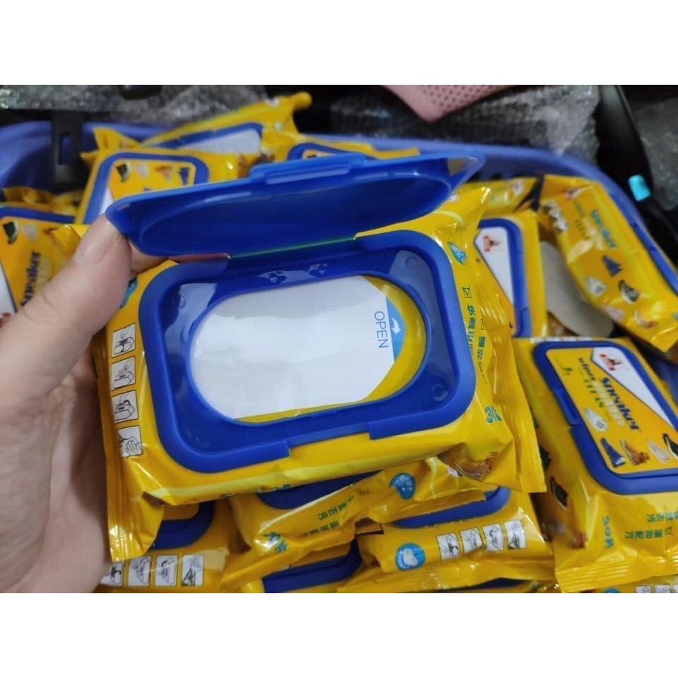 Combo 3 túi Khăn Giấy Lau Giày Siêu Sạch