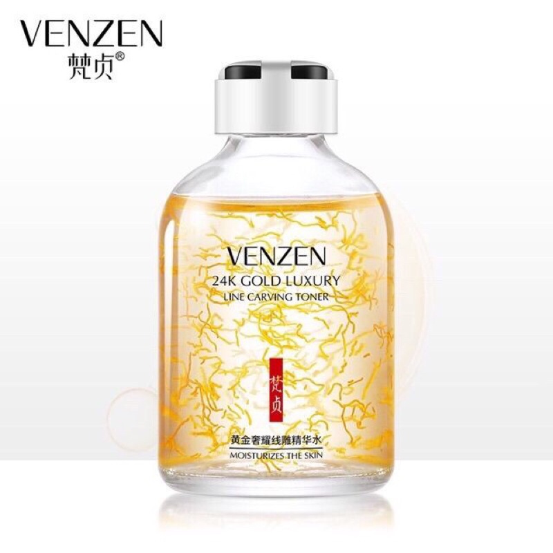 Tế bào gốc sợi tơ vàng 24k GOLD LUXURY Venzen nâng cơ, cấp ẩm, se khít lỗ chân lông | BigBuy360 - bigbuy360.vn