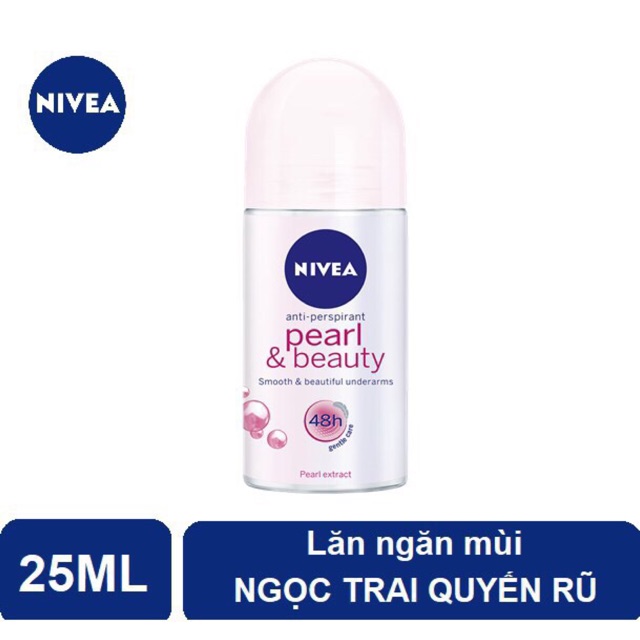 Lăn khử mùi Nivea Ngọc trai quyến rũ