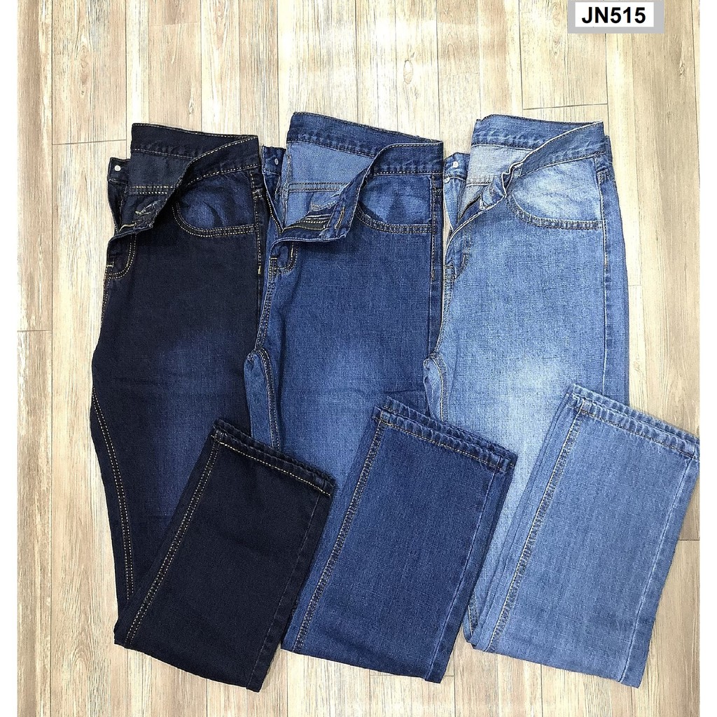 Quần jean nam ống suông 18-21cm JN515
