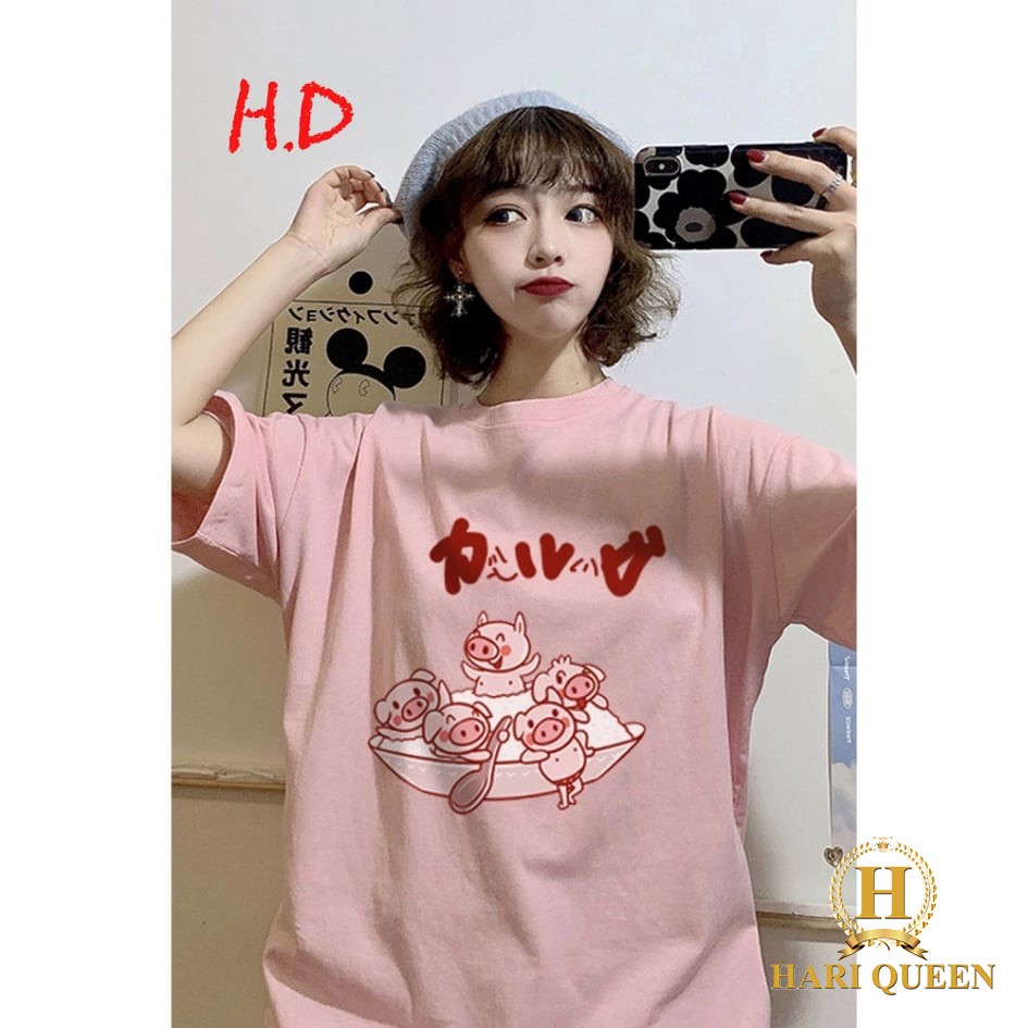 [FREE SHIP ĐƠN TỪ 50K] Áo phông lợn ăn cơm HDA0420 1