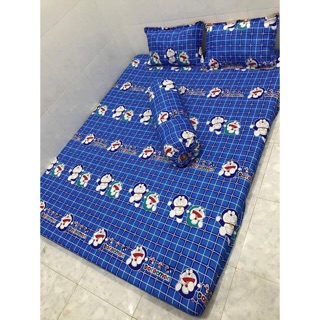 [RẺ VÔ ĐỊCH] Bộ ga gối Poly Cotton Hàn Quốc 4 món