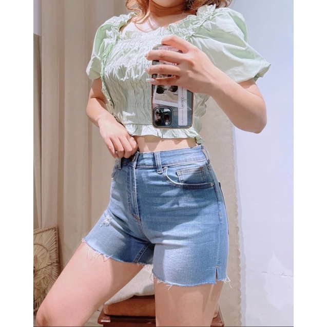 Quần Short jean BDG nữ dư xịn