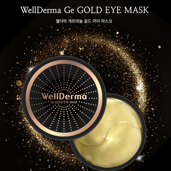 Mặt nạ mắt Wellderma GE Gold Eye Mask (60 miếng)