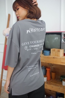 UNBLOCK Áo tee Waist