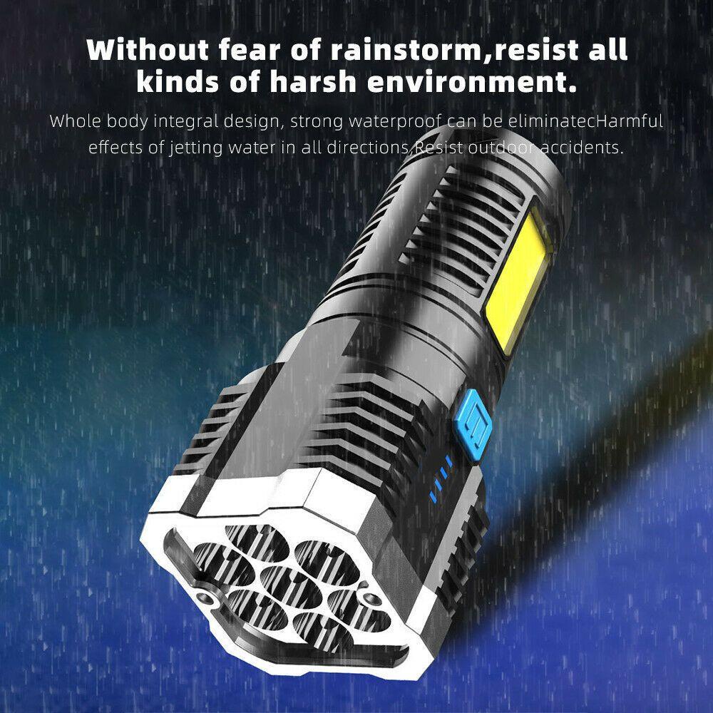 Đèn Pin Led Cầm Tay Đa Năng Có Thể Sạc Lại Bằng Cổng USB