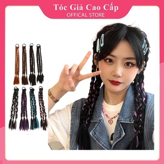 Tóc giả dây tết tóc tết bính 3 cái, mã QJM 360