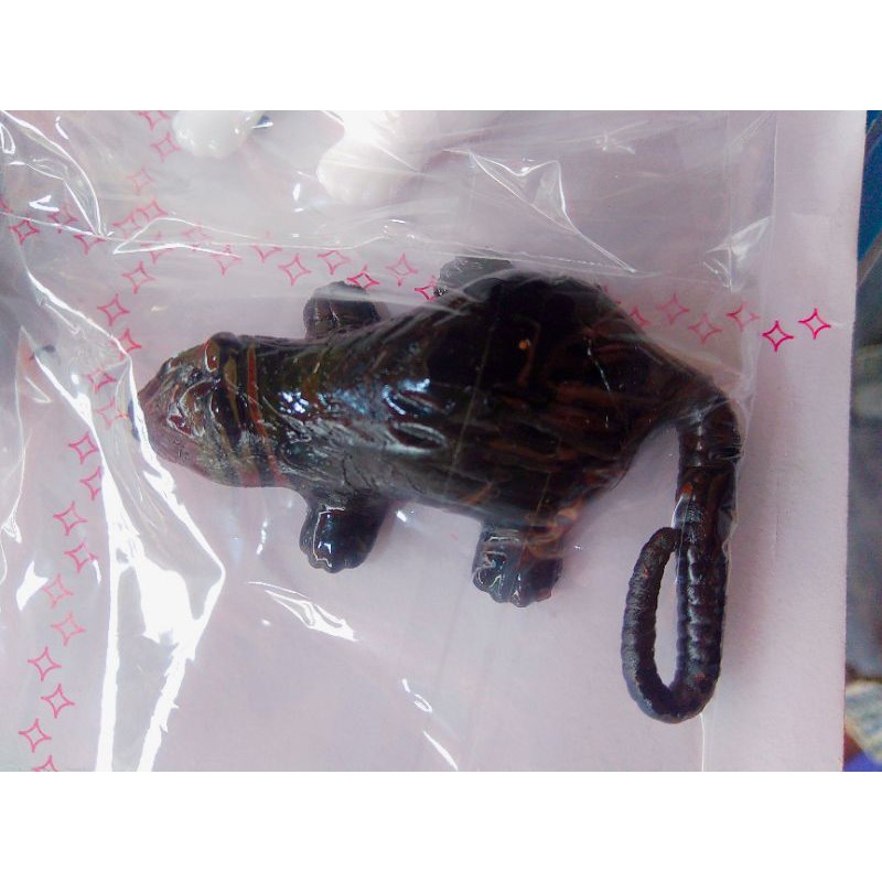 Sticky toy vỉ 20 chuột dẻo đen trắng