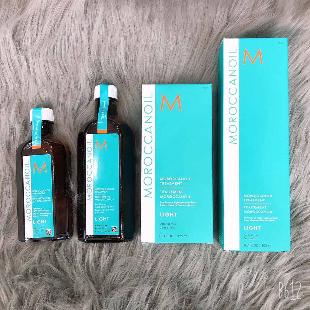 Tinh dầu dưỡng tóc dành cho tóc nhuộm màu tone sáng LIGHT MOROCCANOIL ( hàng chính hãng )