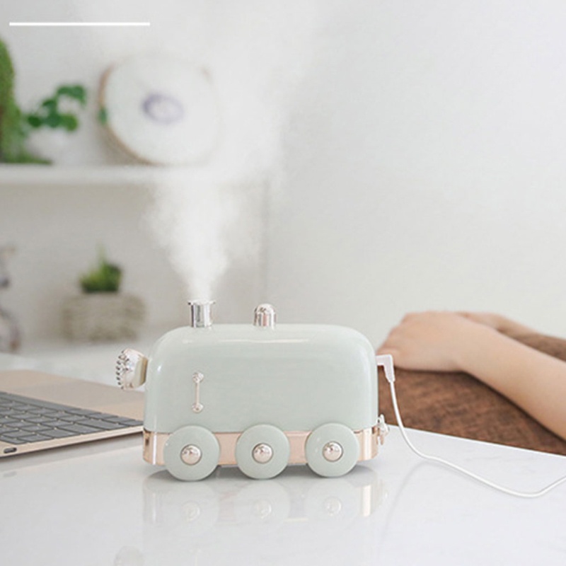 Máy Phun Sương Tạo Ẩm Mini Có Đèn LED Hình Hoạt Hình