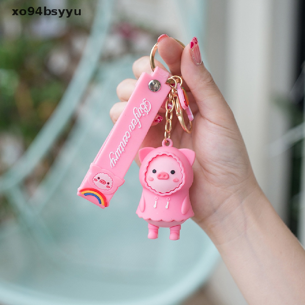 Móc Khóa Hình Heo Hoạt Hình Bằng Kim Loại xo94bsyyu