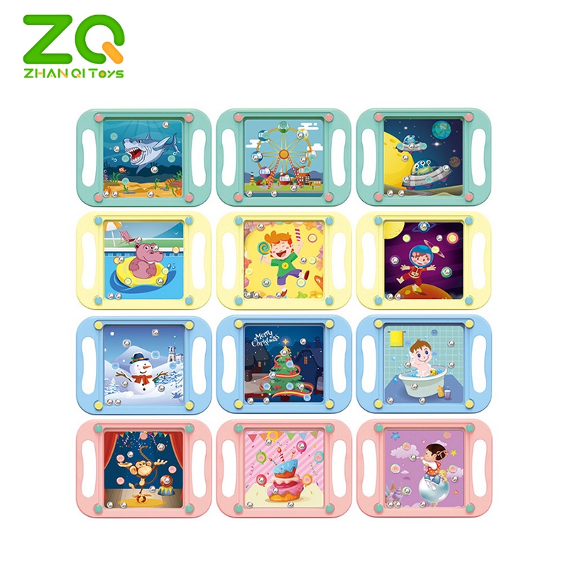 Đồ chơi bóng mê cung cân bằng giáo dục cho bé ZHAN QI TOYS