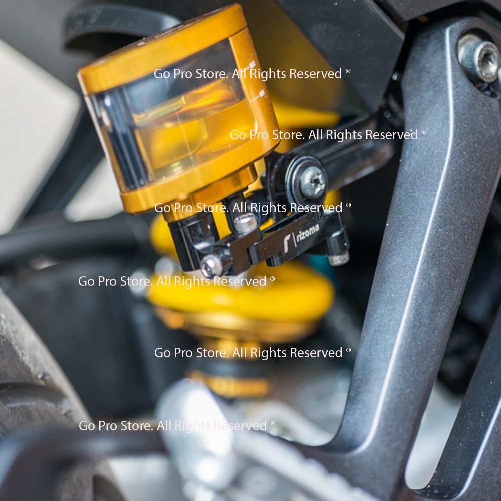 Pat Gắng Bình Dầu Sau RZM G1144 Gắng Xe Máy Nhôm CNC