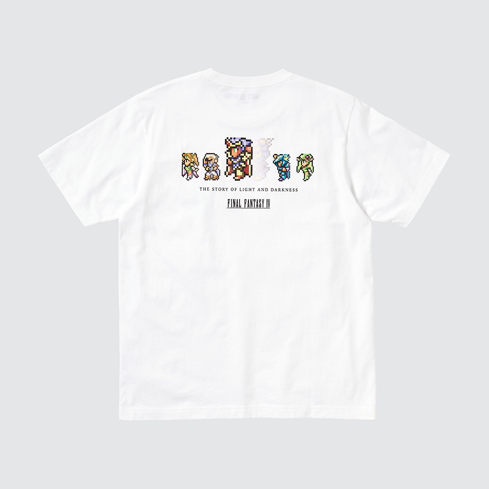 Áo Thun Uniqlo UT Ngắn Tay In Hình Final Fantasy Cá Tính Cho Nam 449077