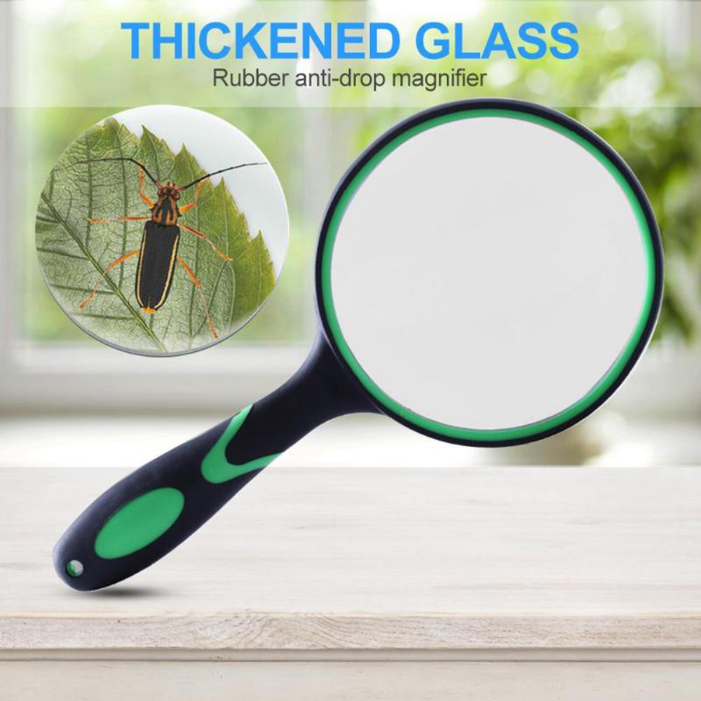 Kính Lúp Phóng Đại 50 / 65 / 75 / 90 / 100mm 10x Cầm Tay Tiện Dụng