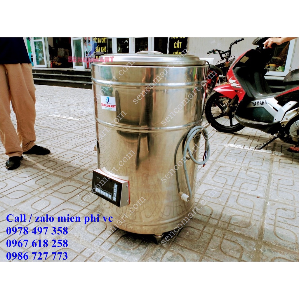 Xả kho nồi cháo, nồi hầm đủ các loại tại SENCOMART, nồi 30L, 50L, 70L, 100L