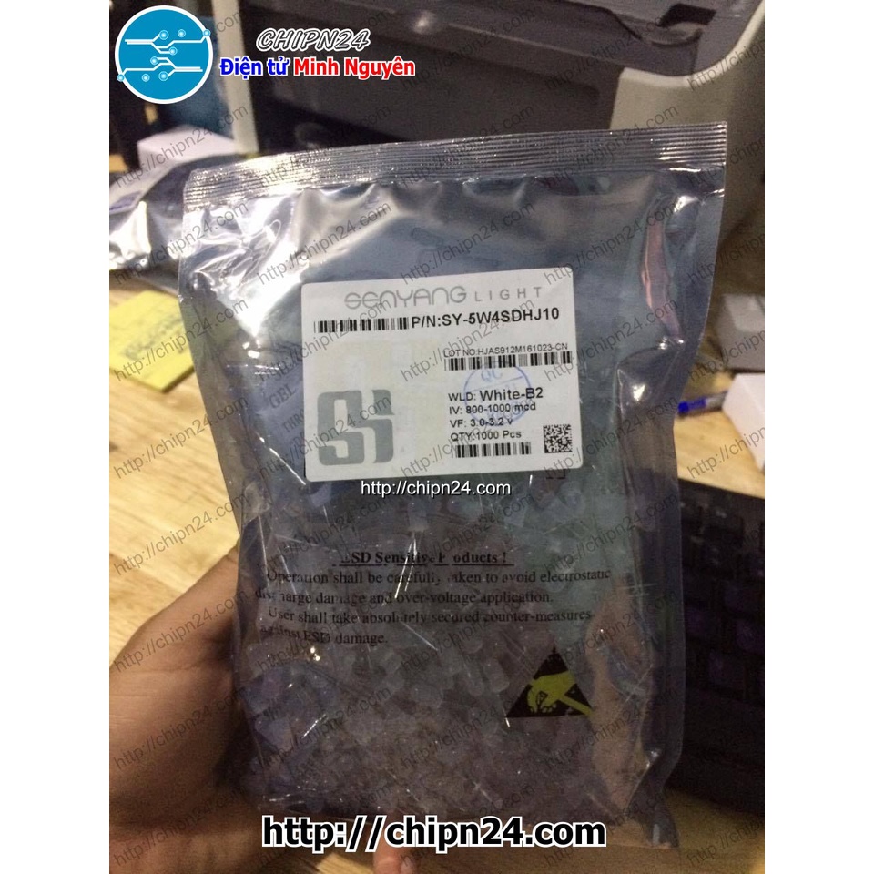 [100 CON] (TK1) Led đục 5mm Senyang - [Chọn Loại]