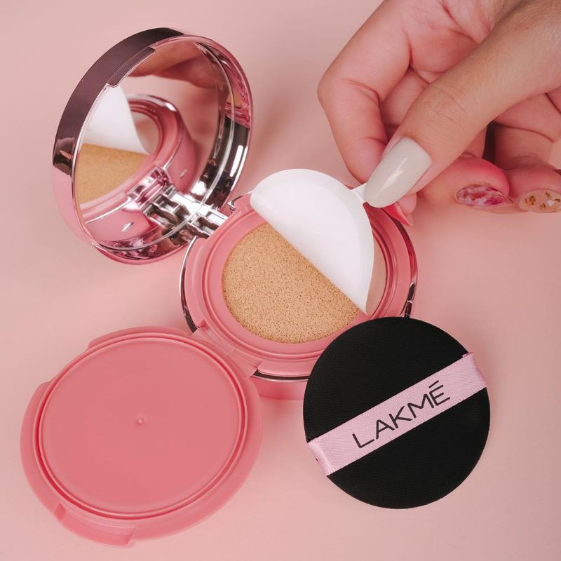 (hàng Mới Về) Kem Lót Trang Điểm Lakme Dạng Air Cushion Màu Lì 9to5 Mờ / Matte | BigBuy360 - bigbuy360.vn