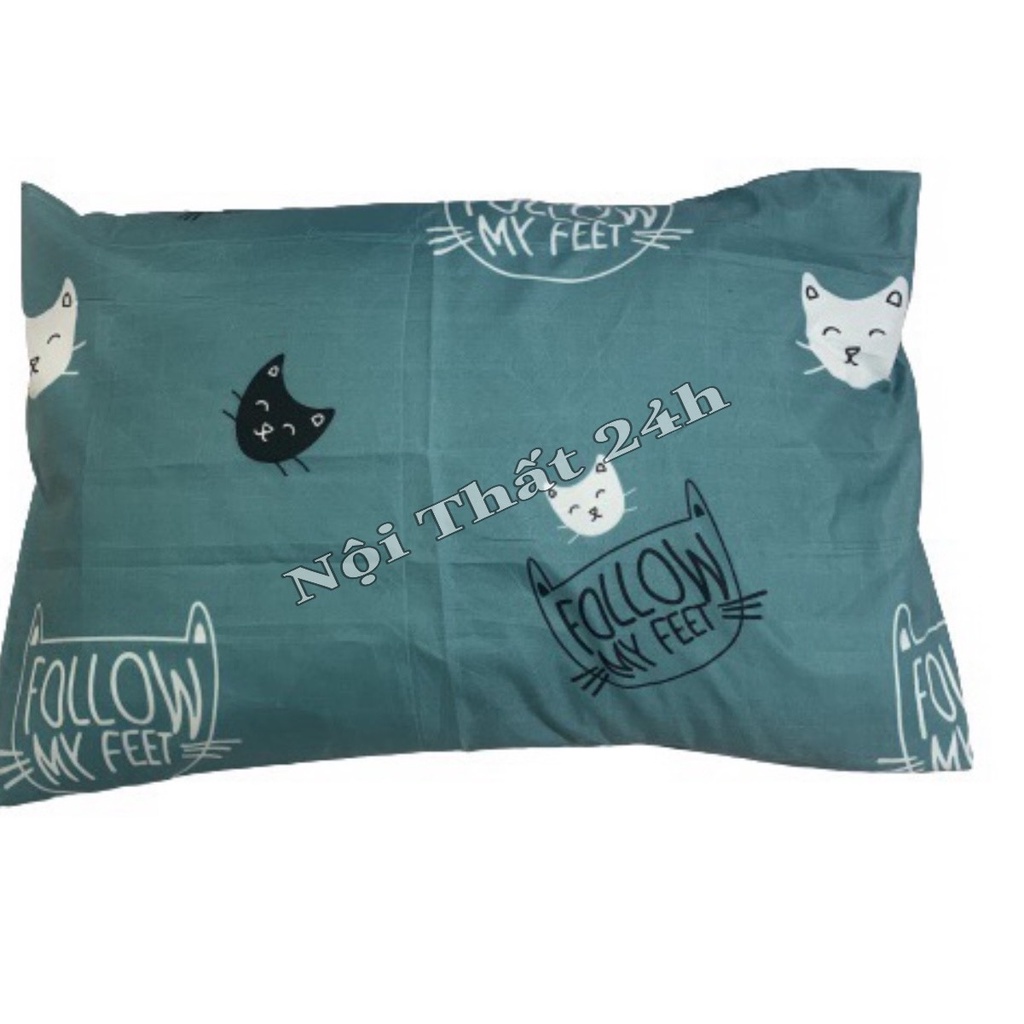 Vỏ Gối Nằm, Vỏ Gối Ôm 40 x 60cm, 50 x 70cm, 35 x 100cm Chất Liệu Cotton