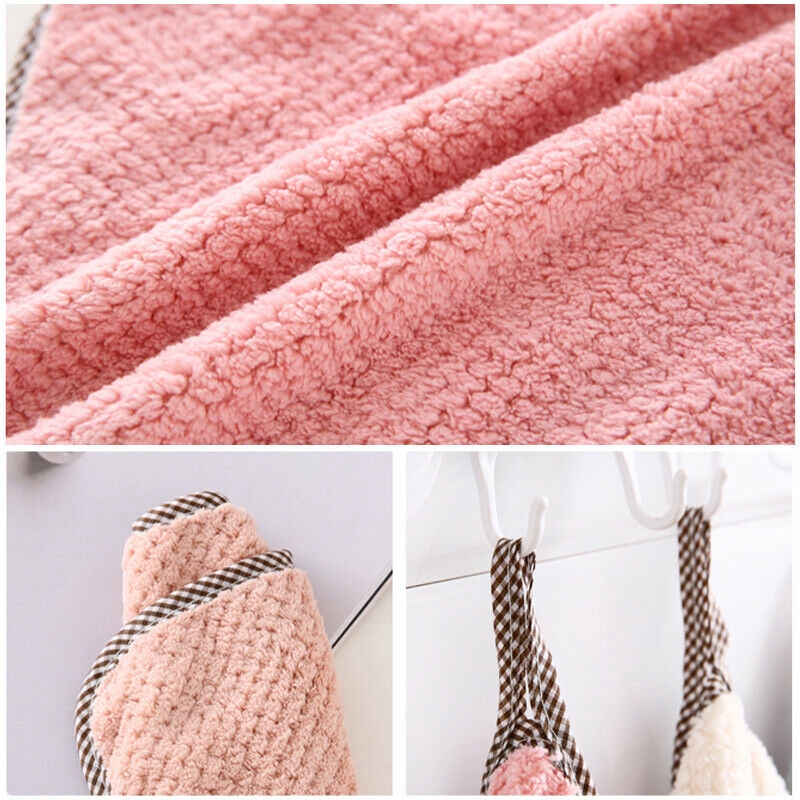 Khăn lông cừu vệ sinh lau chùi nhà bếp thấm hút tốt tiện dụng chất lượng cao mềm mại