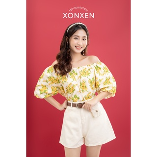Quần short nữ chất vải kaki mềm XONXEN SHOP size S M L XL mã 810